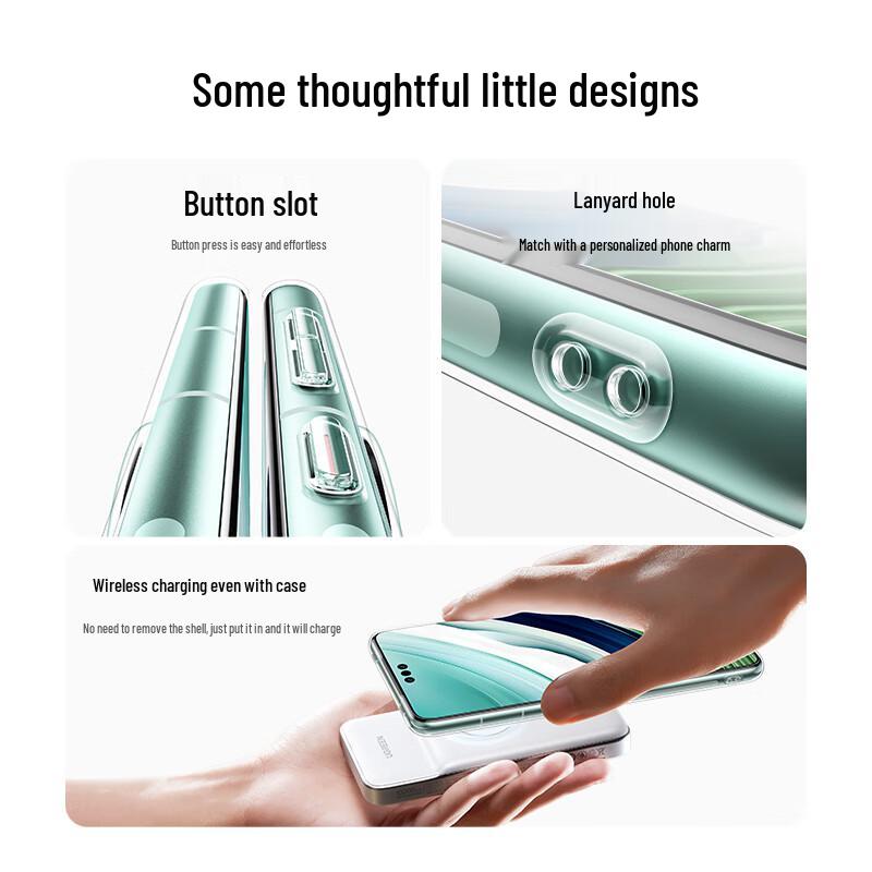 UGREEN Transparent TPU Airbag Phone Case for Huawei Mate60 Pro/Pro+