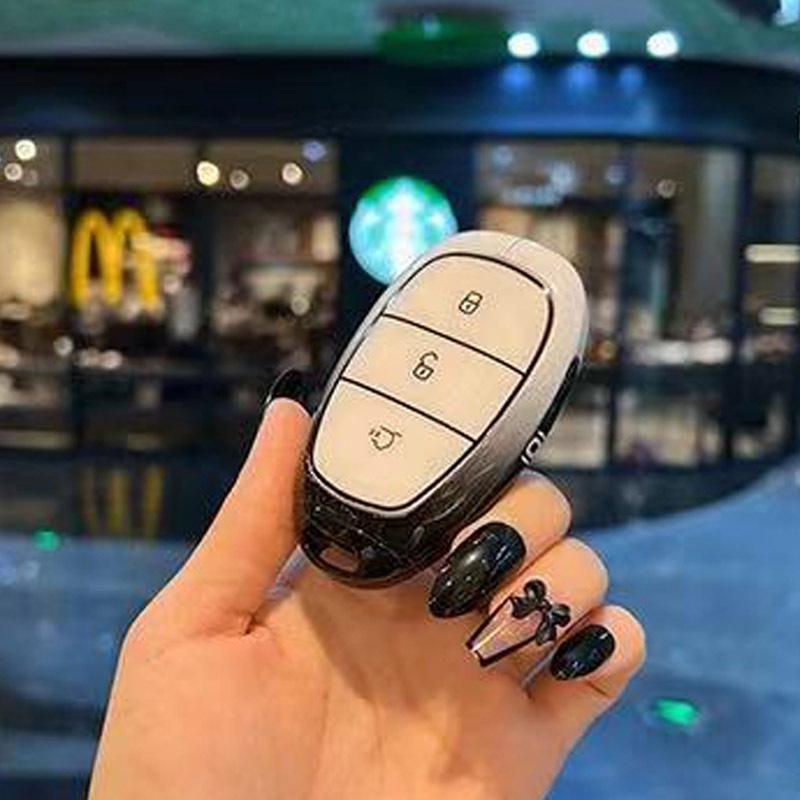 Changan Q07 Blue Whale Key Case 26/2025: New A07 Model Car Buckle Shell