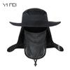 Waterproof Big with a Wide Brim New Summer Wind-proof Sun SPF 30+ UV Protection Fishing Fisherman