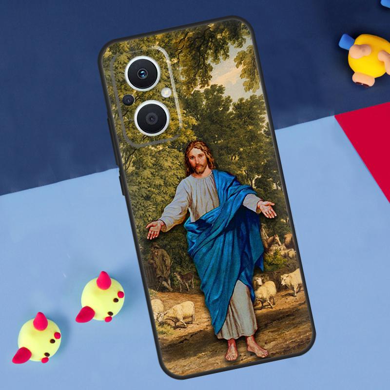 Религиозные Мария и Иисус Для OPPO Reno 12F 13F 14F 11F 10 11 12 13 14 Pro 8T 7 8 Lite OPPO Find X9 X8 X6 X5 Pro Чехол
