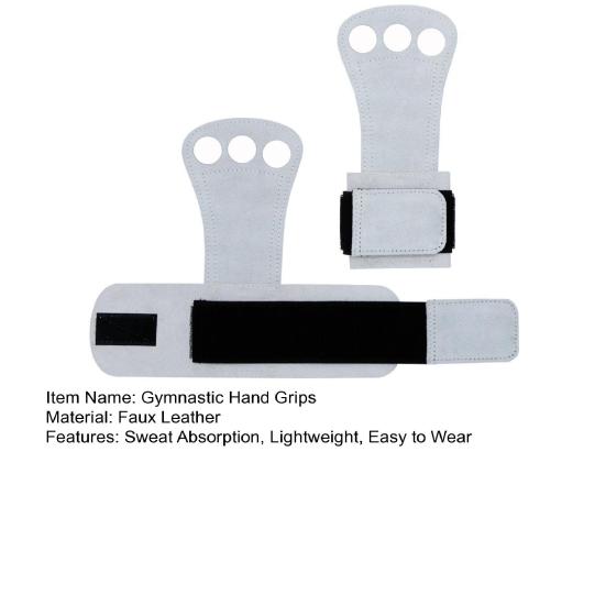 1 пара гимнастических накладок для рук с застежкой-липучкой, защита ладони, кистевые ремни для пауэрлифтинга
