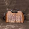 Cowhide Women's Shoulder Bags Vintage Design Genuine Leather Crossbody Bag Brand Fashion Handbags