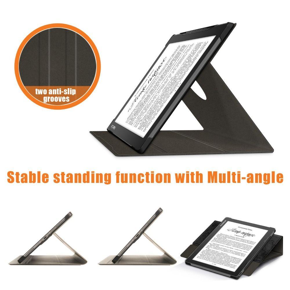 Автоматический защитный чехол для сна/пробуждения с вращением на 360 градусов для PocketBook InkPad Lite PB970