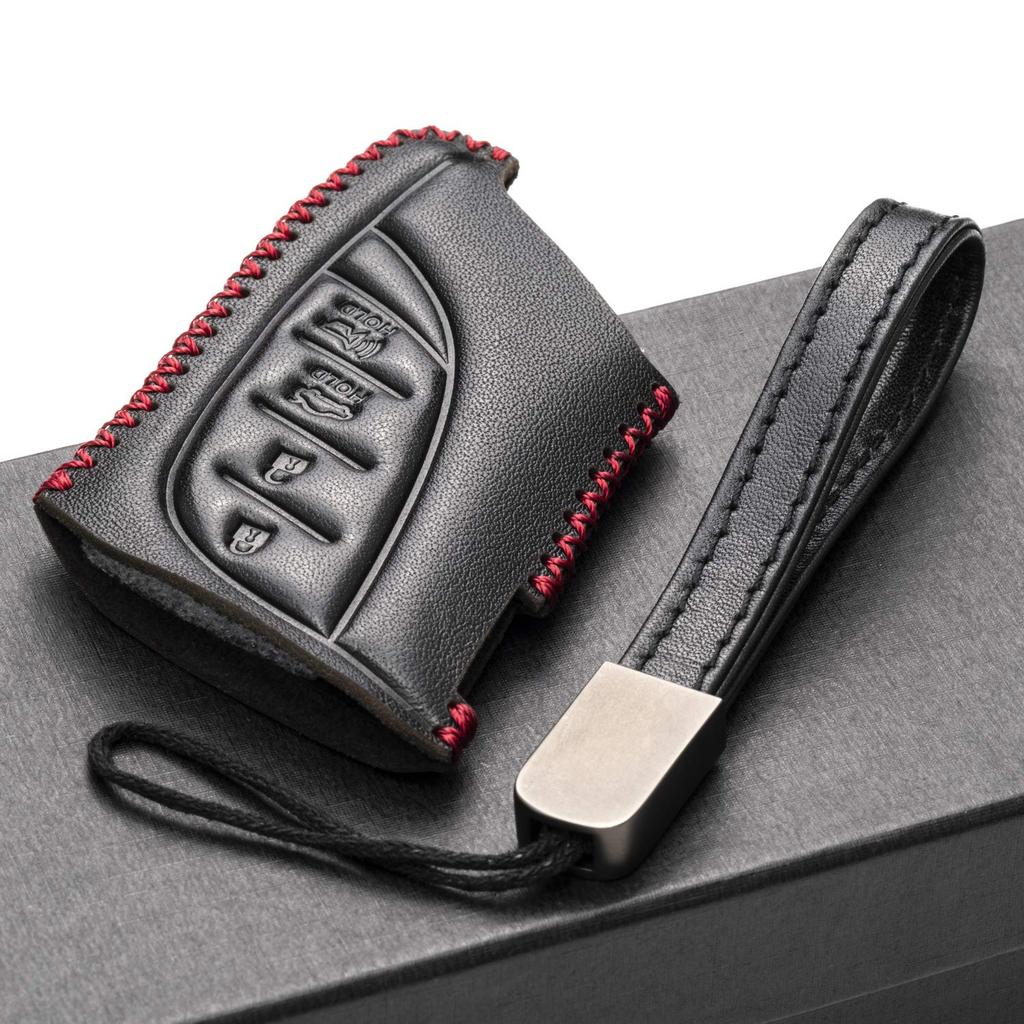 Vitodeco Чехол для смарт-ключа из натуральной кожи для Lexus RX, Lexus ES, Lexus UX,