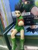 12СМ Аниме HUNTERxHUNTER Киллуа Золдик Фигурка Stopper для лапши GON FREECSS Сидящая модель Игрушка Подарок Фигурка Действия ПВХ
