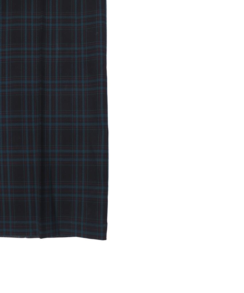 1011 GALLERY Gallery Check Pants - Black