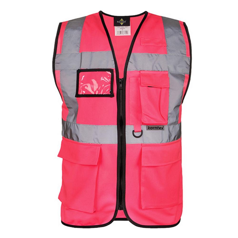 Korntex Unisex Adult Executive Berlin Multi-Functional Hi-Vis Vest