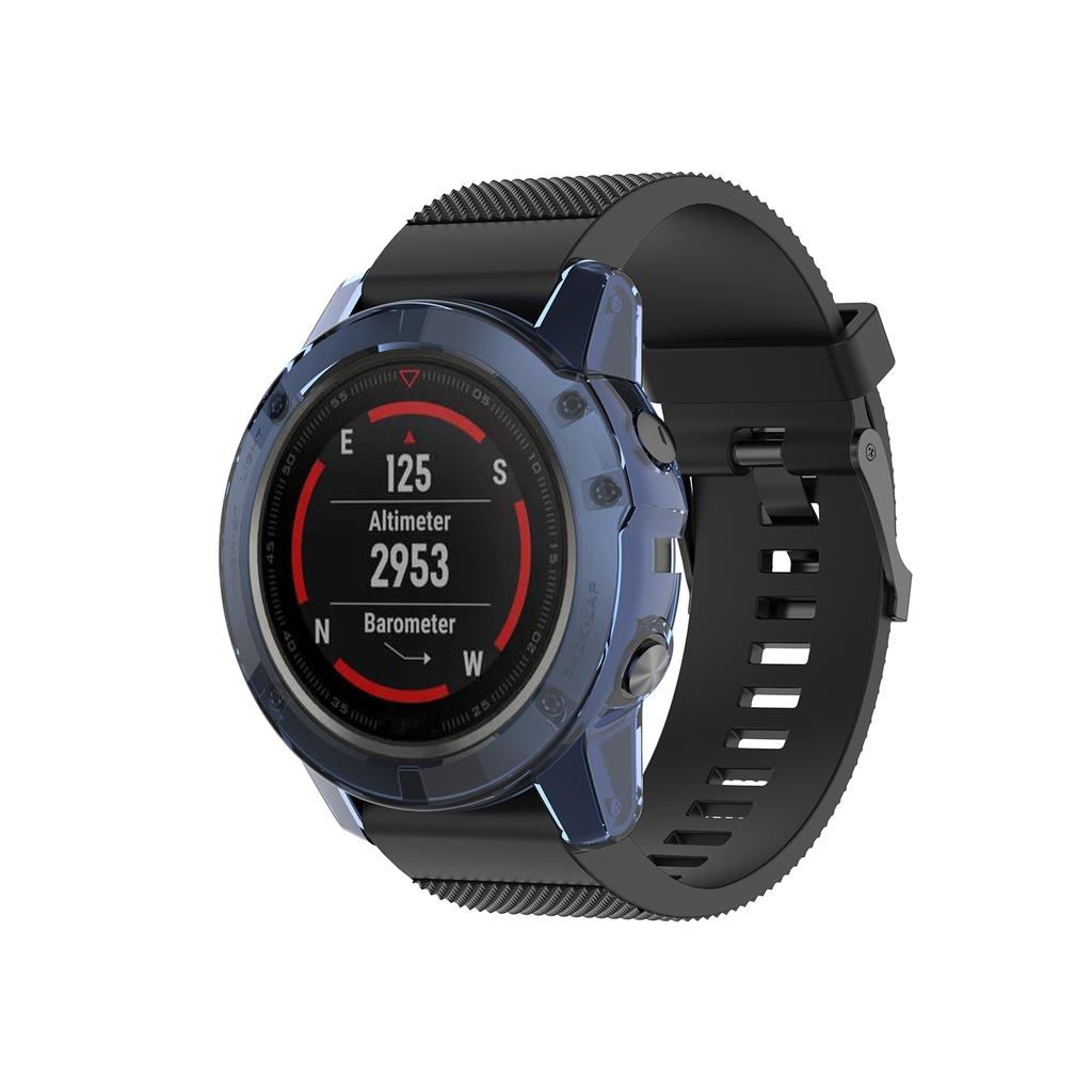 Чехол FIFATA Для Смарт-часов Garmin Fenix 5X 5 5S Мягкий Силиконовый Бампер Из ТПУ Для Fenix5 5S 5X Защитная Рамка Оболочка Аксессуар