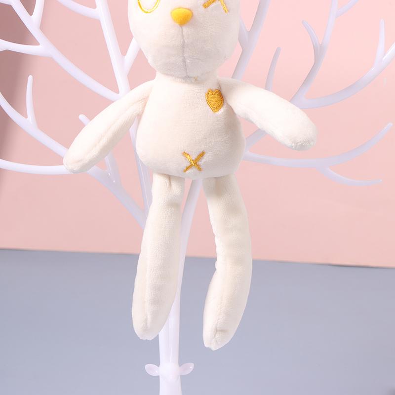 Lovely Cartoon Rabbit Doll Plush Keychain Stuffed Bear Dolls Keyring Cute Bag Pendant For Kid Girl Gifts