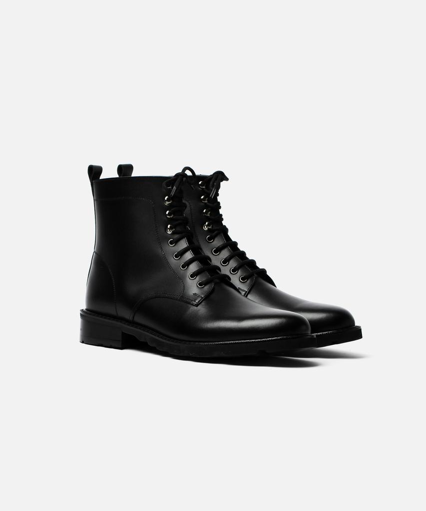 Custommood Tricker Cowhide Work Boots (Black Fg)