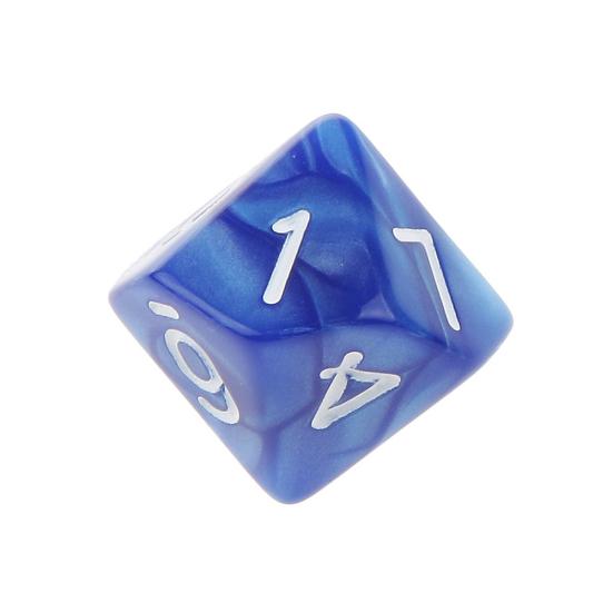 10 шт. Многогранные кубики D10 однотонные для ролевой игры TRPG, реквизит для вечеринки, подарок