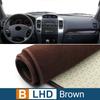 Накладка на панель приборов автомобиля, светозащитный коврик для Toyota Land Cruiser Prado 120 J120 2003-2006 2007 2008 2009, противоультрафиолетовый, нескользящий коврик