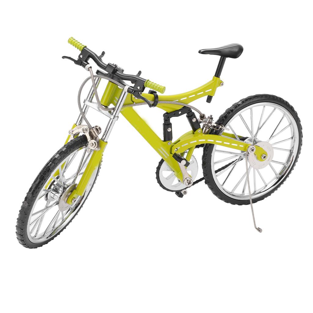 Bike Model Detachable Design 110 Scale Metal Rubber Decorative Miniature Toys Bike for Shelf