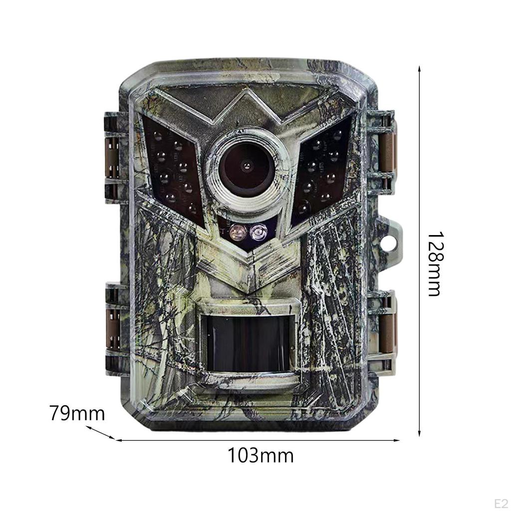 Trail Camera Durable IP66 Waterproof Deer for Backpacking Hiking Crop