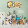 52TOYS BLINDBOX Серия TOM и Состояния Разума Блайндбокс Коллекционная Фигурка Раскрашенный Том и Джерри Игрушка-Гатча Идеально для и Рождественских Подарков 8см ДЖЕРРИ - -