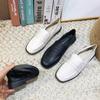 Retro Loafers Women's College Style Versatile Single Shoes Low Heel Soft Sole Simple Small Leather Shoes Women 1025-1