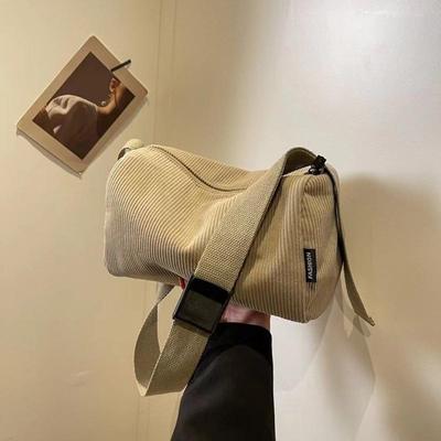 Модная Сумка Женская Девочки Прочная Однотонная Вельветовая Женская Повседневная Сумка Через Плечо Сумка для Телефона KTB
