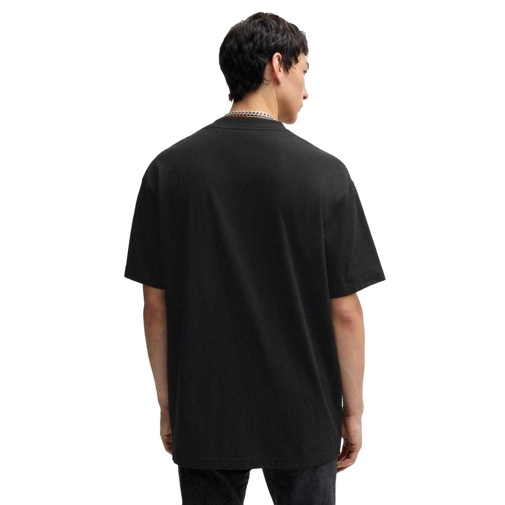 Hugo Mens Noideryo Logo Stitch Detail T-Shirt