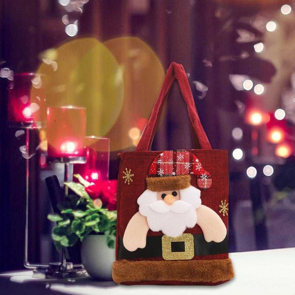 Рождественский подарок кукольная сумка рождественские принадлежности для вечеринок переносная сумка сумка для конфет