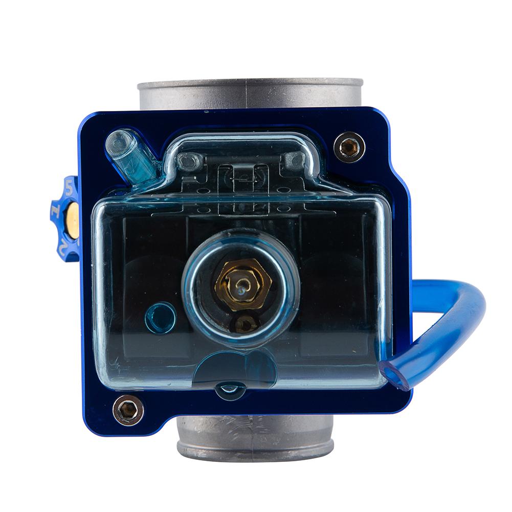 For KEIHIN KOSO OKO PWK 24 26 28 30 32 34mm Blue Bowl 2T 4T Scooter ATV Dirt Bike Universal Racing Carburetor