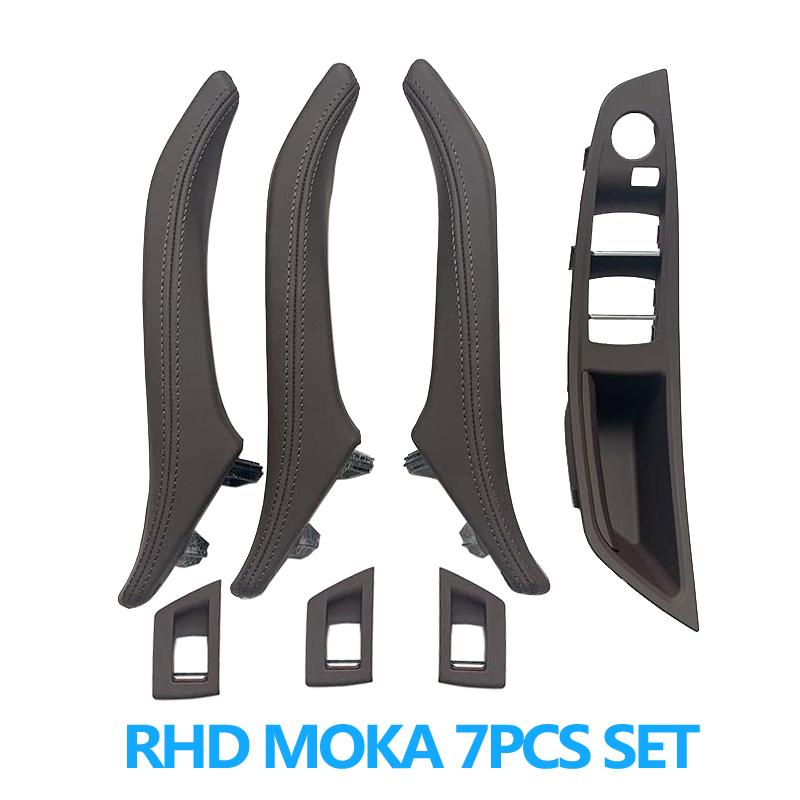 Комплект кожаных ручек для подлокотника со стороны водителя и пассажирской двери для BMW 5 серии F10 520 523 525 528 530