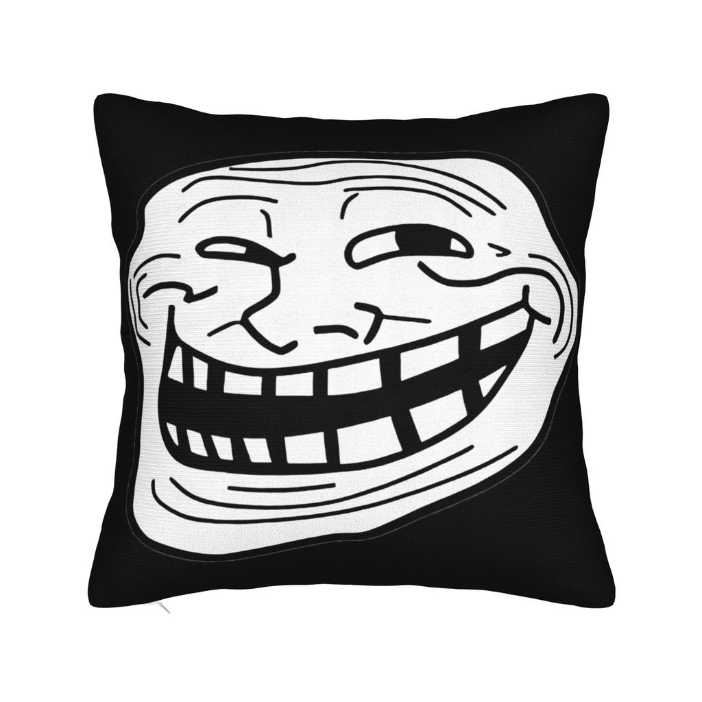 Набор мем-подушек Rage Guy Trollface Квадратные наволочки Комната Rage Comic Забавный Аниме Наволочка Домашний Декор Наволочка 45*45