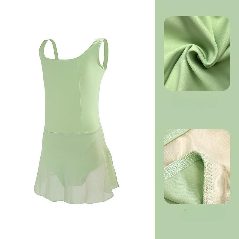 Детская одежда для танцев на лямках, балетные пачки для девочек, детская одежда для танцев, одежда для физической гимнастики, лето