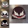 Venom Style Knit Hat Unisex Acrylic Fabric For Streetwear And Cold Weather