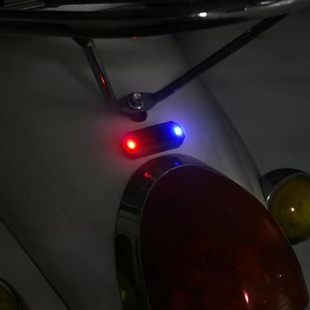 4pcs Solar Powered Dummy Car Alarm, Fake LED Flashing Car Alarm to Prevent Solar