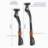 Алюминиевый сплав Боковая задняя парковочная стойка Kickstand для шоссейного велосипеда Нескользящая опорная ножка Регулируемая боковая задняя парковочная стойка