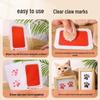 DIY No-Wash Pet Paw Print Album & Postcard Set