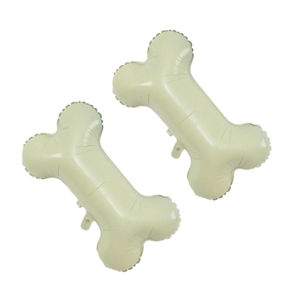 Многоразовые собачьи косточки шары алюминиевая фольга животные фольгированные шары детские игрушки