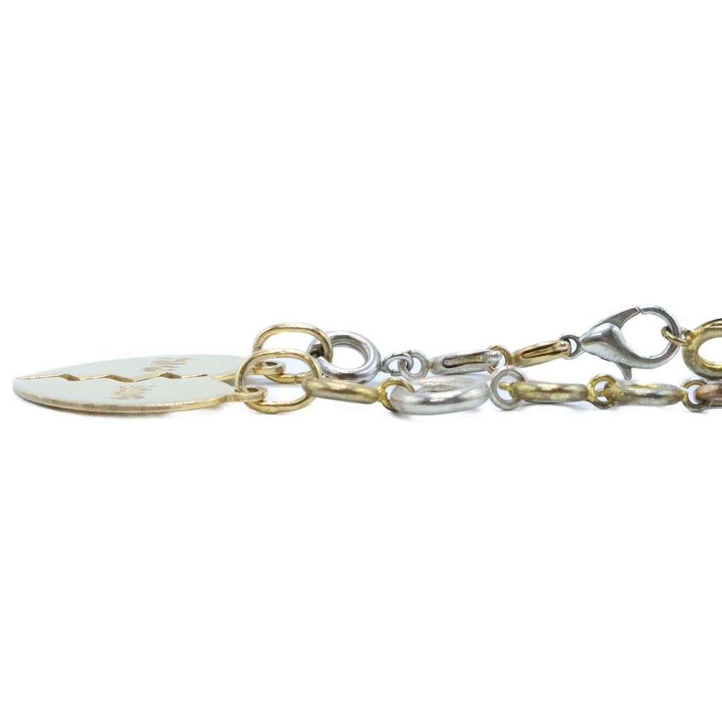 MAGLIANO GOLDEN BROKEN HEART CHAIN Heart Chain Necklace Gold / SilverUsed