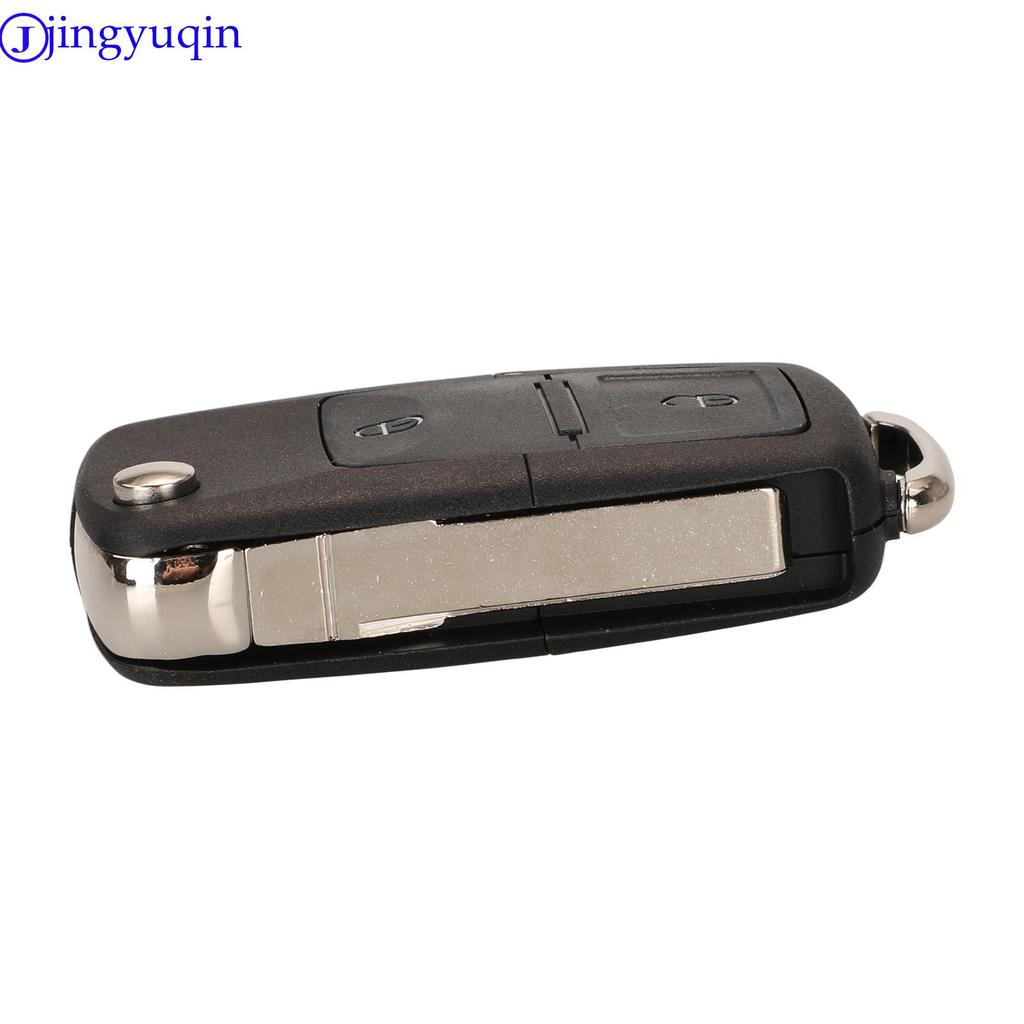 Jingyuqin Автомобильный дистанционный ключ для VW Bora Golf Polo Passat Touran Seat Skoda 434 МГц ID48 чип 1J0959753AG/ 1J0959753CT/1J0959753DJ