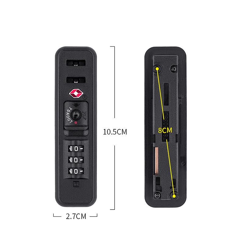 Замена кодового замка для багажа Huishida