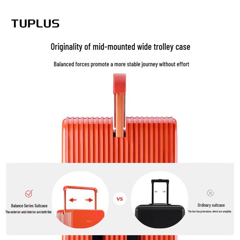 Чемодан на колесах TUPLUS серии Balance с жестким корпусом