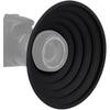 Silicone Lens Hood for Cameras | Silicone DSLR Camera Lens Cover - 50-70mm Anti-Glass Reflection Lens Cover for Water Splashes, Snow, Dust, and Mud
