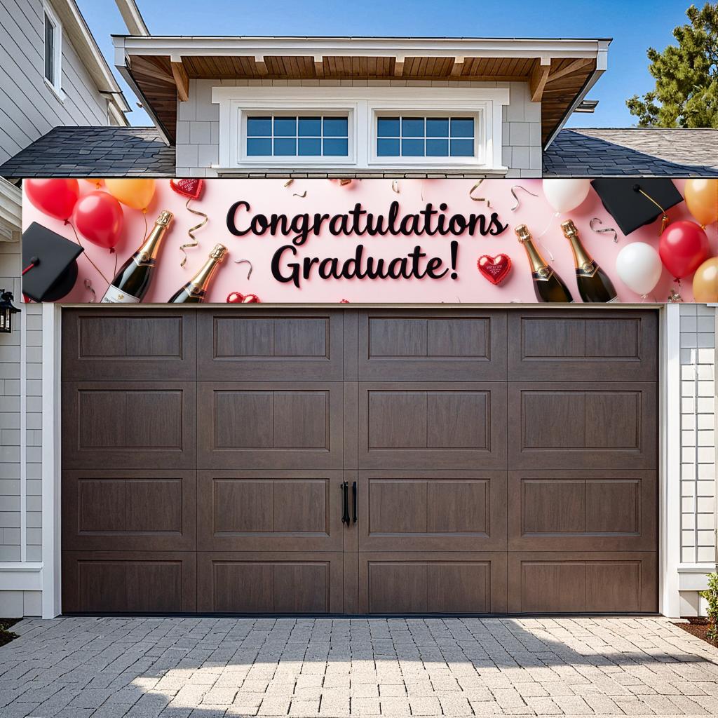 Настраиваемые реквизиты для фотосессий: фон для выпускного вечера, декор для школьного мероприятия, групповые фотографии, церемония вручения дипломов.