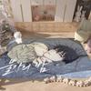 Низкий прилив в сумерках Аниме Напольный коврик Стиль INS Мягкий коврик для пола в спальне Домашний коврик для прачечной Противоскользящий бытовой ковер