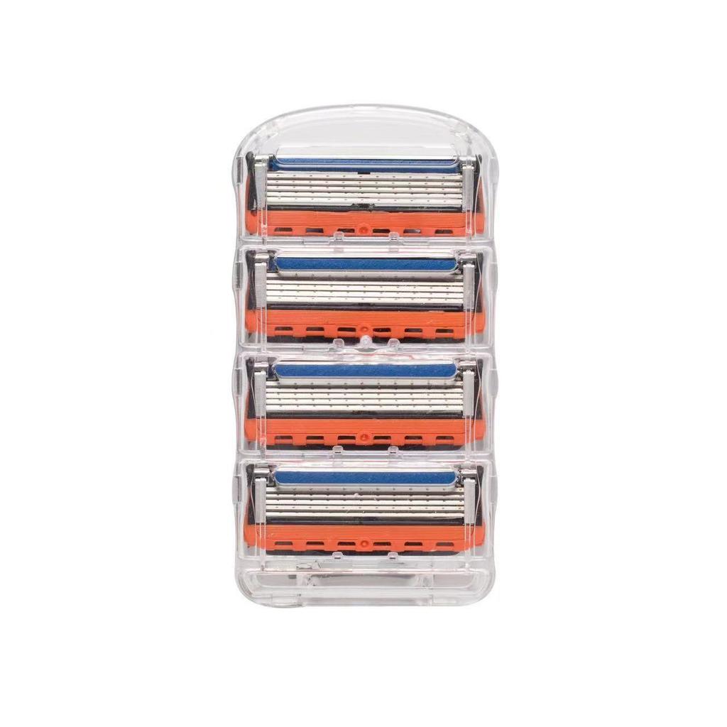 Five-Layer Manual Shaver Compatible with Gillette Stainless Blades - Exclusive Set