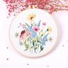 Sewing Accessories Needle Thread Flower Embroidery Cross Stitch Kit Embroidery Hoop Needle Punch