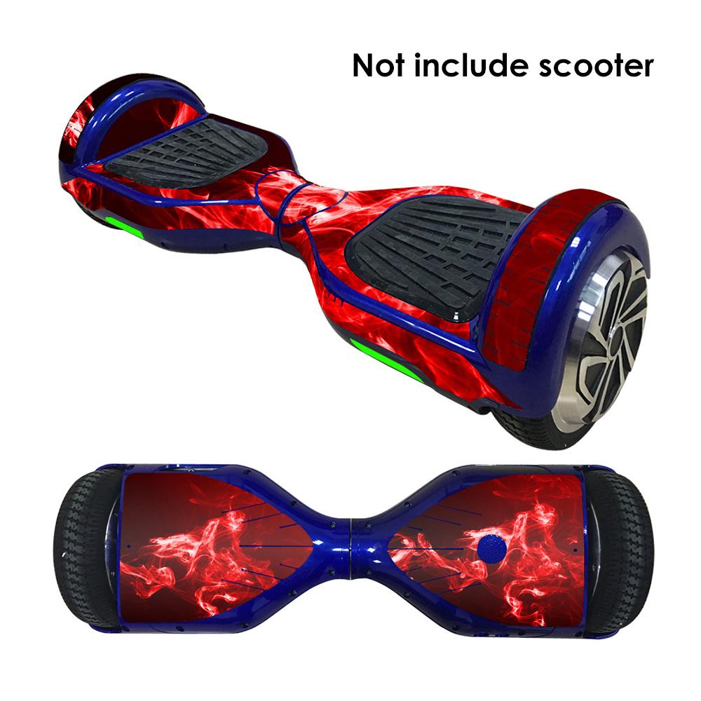 Наклейки-Скины для Самоката Hover, 6,5 Дюймов, Ночное Отражение, для Самобалансирующихся, Защита от Царапин, Покрытие из ПВХ
