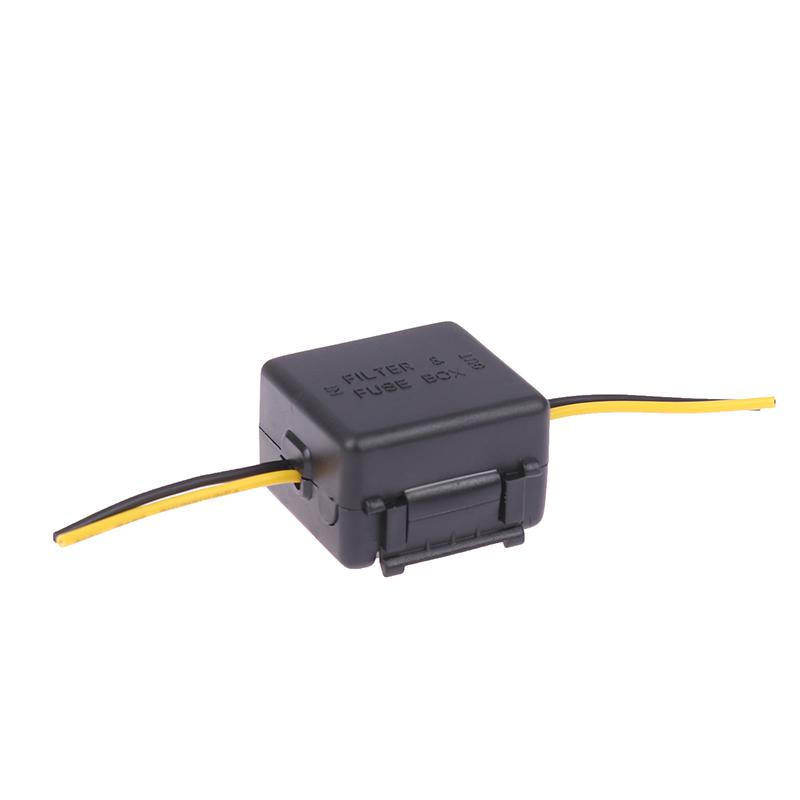 Фильтр сигнала питания автомобиля Антипомеховый стерео радио Аудио реле Конденсатор Фильтр питания Аксессуары