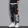 2023 Men's New Streamer Overalls Spring and Autumn Models Multi-pocket Letter Printing Boys Tide Brand Sports Casual Trousers