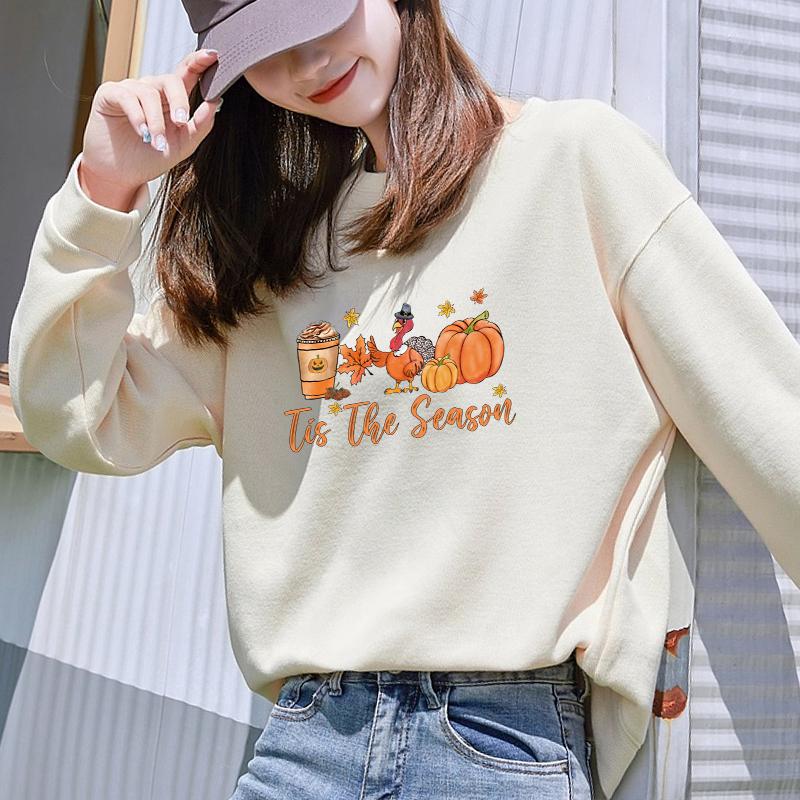 Осенний сезон термонаклейка Толстовка и шапка Сделай сам Термонаклейка Наклейка на футболку Наклейка На одежду Наклейка на одежду