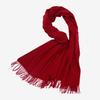 2025 Autumn/Winter New Women'S Solid Color Imitation Cashmere Scarf, High End And Versatile Scarf, Fashionable Thickened Men'S Tassel Shawl