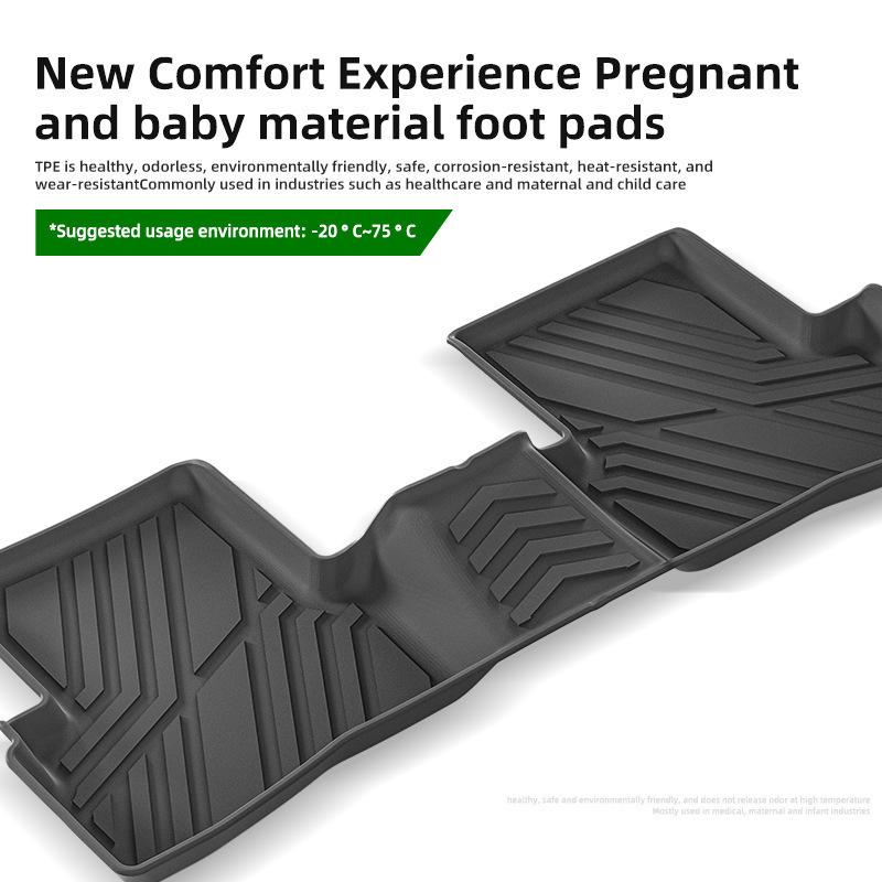 Hyundai Creta 2016-2020 Всесезонные коврики для пола и вкладыш в багажник из TPE