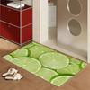 Fruit Patterns Floor Mat Soft Flannel Rug Non-Slip Absorbent Mat For Bathroom Bedroom Home Decor