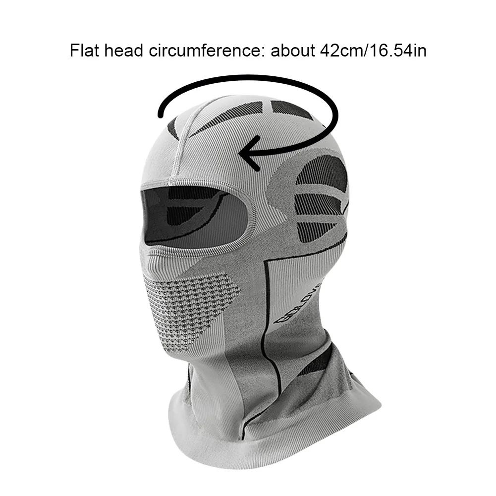 Balaclava Face Mask Cold-Proof Thermal Face Mask Cover Windproof Cycling Head Neck Cover One-Piece for Outdoor Activities