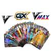 100Pcs Pokemon Cards Shining VSTAR GX EX VMAX MEGA TAG TEAM Energy Trainer Charizard Pikachu Collection Battle Card F32